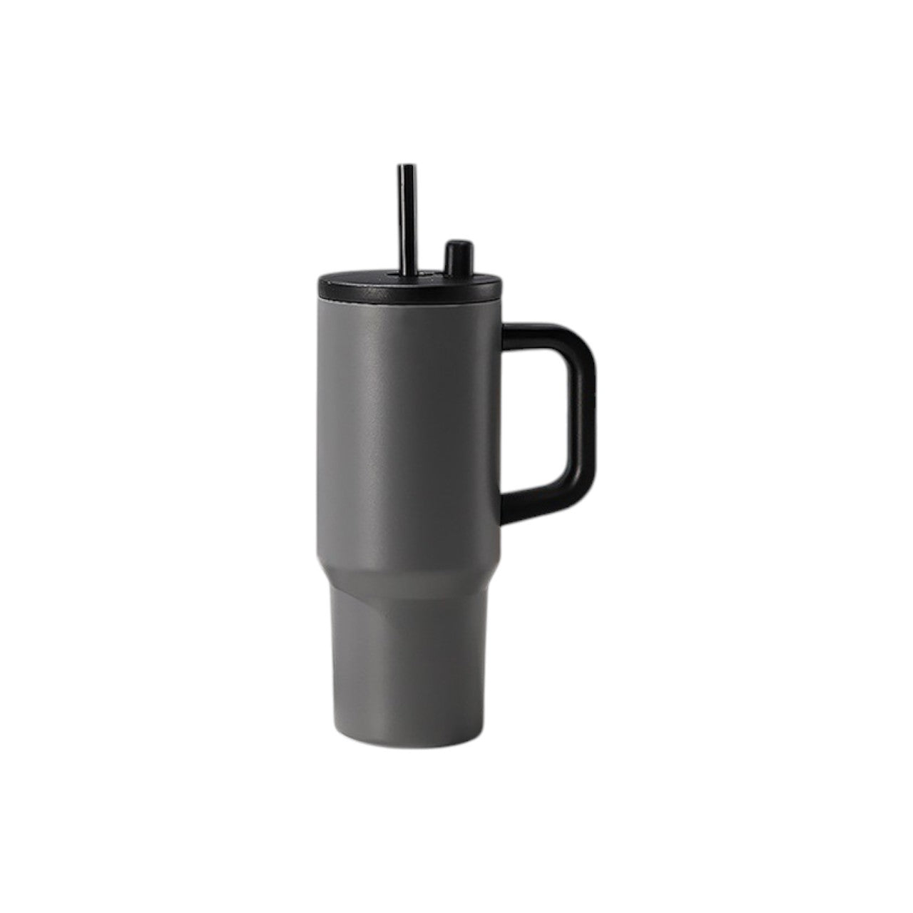 MHOME 710ml Stainless Steel Tumbler with Handle & Straw Lid