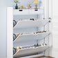 MHome Narrow Flip Shoe Rack – Space-Saving Modern Storage Cabinet
