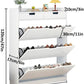 MHome Narrow Flip Shoe Rack – Space-Saving Modern Storage Cabinet