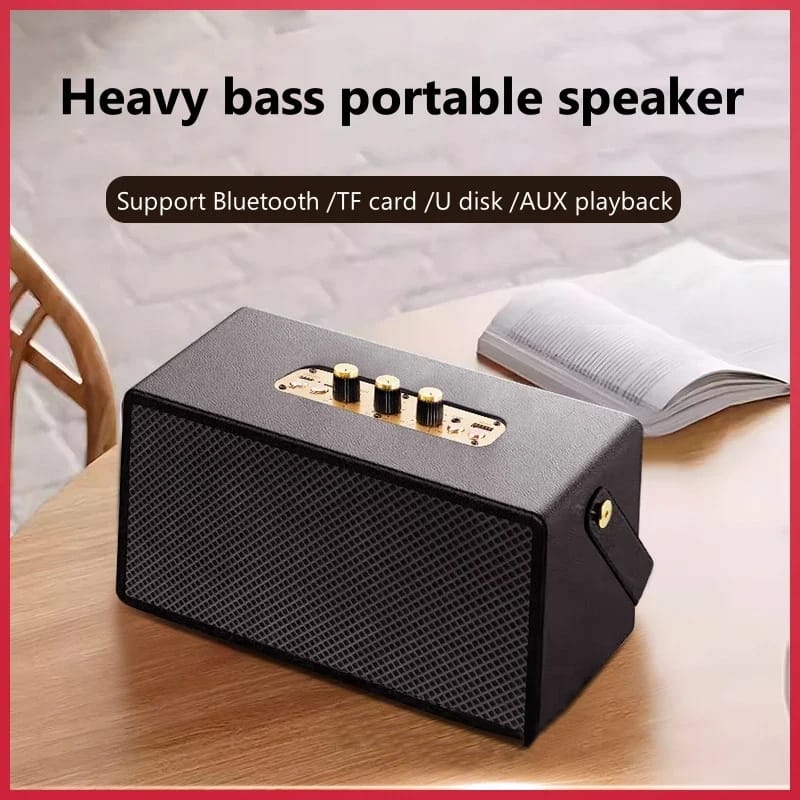 M13 Retro Bluetooth 5.3 Mini Speaker Subwoofer Stereo Sound
