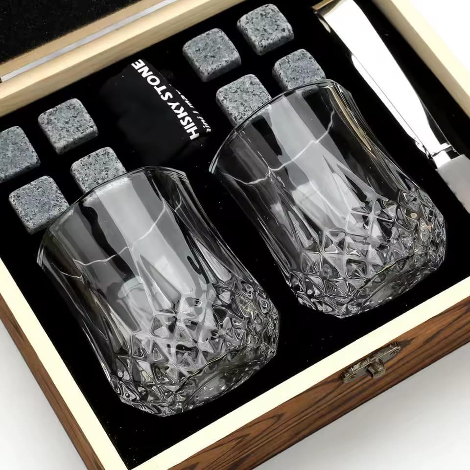Luxury Whiskey Stone Set 15pc