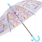 Kids Unicorn Printed Dome Umbrella With Whistle - Various Colors