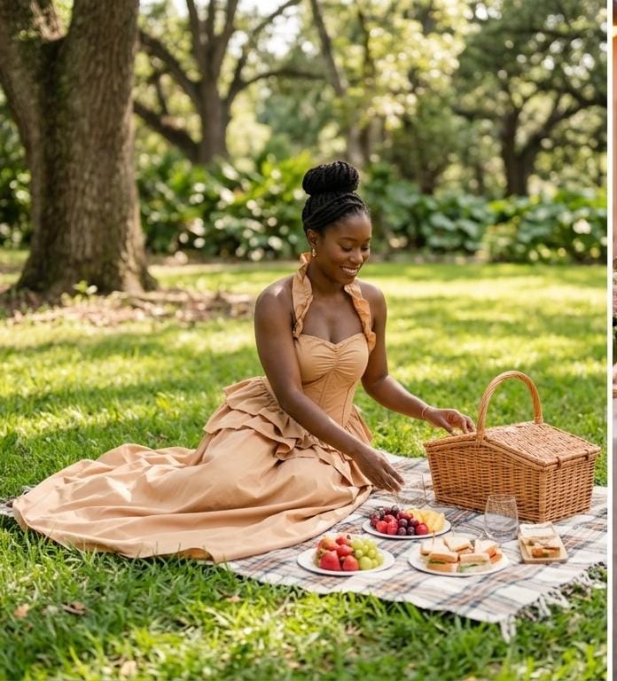 Earthy Elegance Ruffled Maxi dress