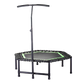 Heavy-Duty 110cm Fitness Trampoline with Adjustable Handlebar – Silent Bungee Rebounder for Adults &amp; Kids, 200KG Weight Capacity