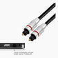 Optical Audio Cable with Metal Head 1.5M