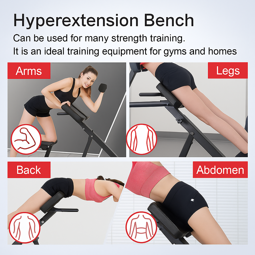 Pro-Sportz Adjustable Roman Chair / Hyperextension Bench
