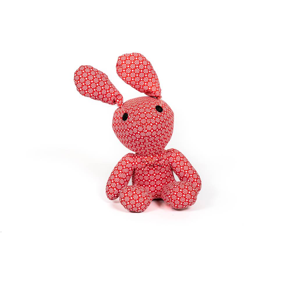 MBABY Rabbit Doll Plush Toy – Soft Bunny Stuffed Animal for Kids (20cm)