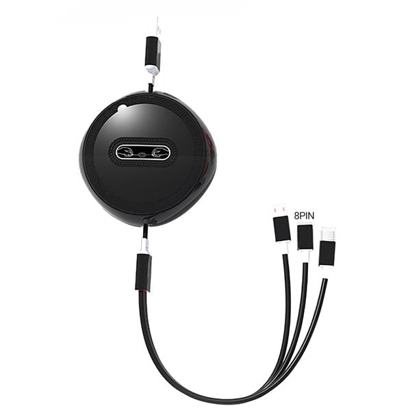 Multi-function 3 in 1 Extendable Fast Charging