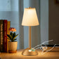 MHome Pleated Shade LED Table Lamp, USB Powered Touch Control with 4 Colour Modes
