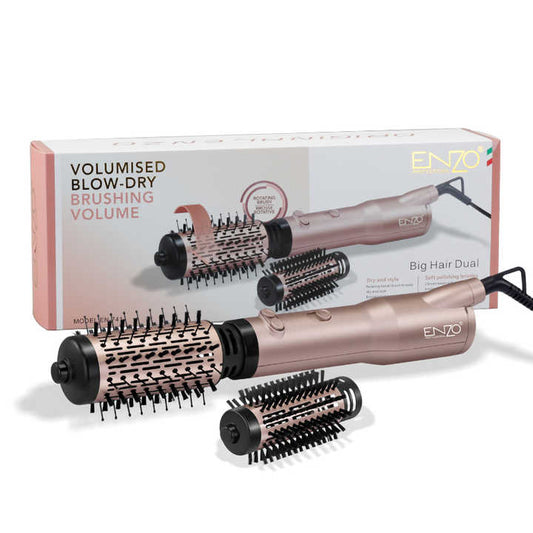 ENZO One Step Hair Dryer and Styler Roller Set