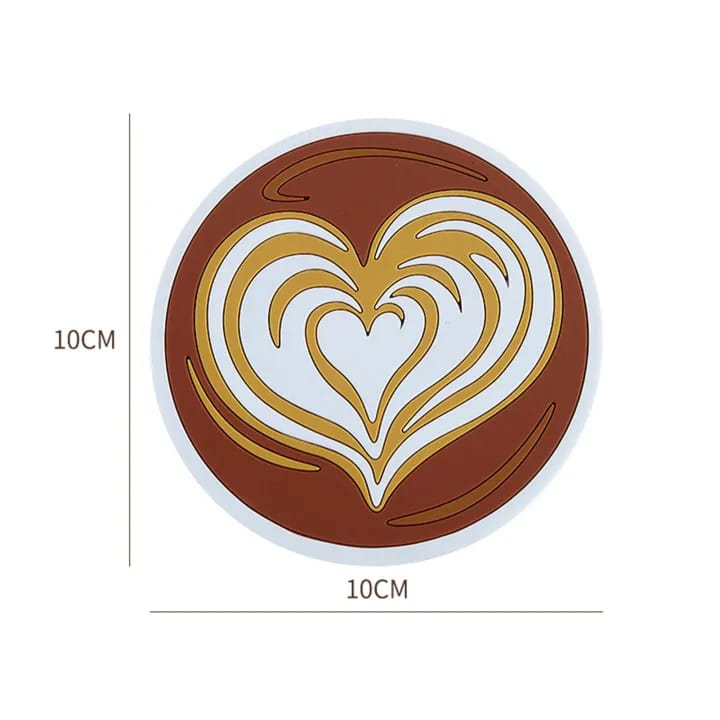 Coffee Coaster Set PVC 4pc