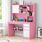 MHome Office Desk With Hutch & Storage Cabinet – 120cm - PRE ORDER