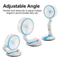 Rechargeable Adjustable Angle Flexible Fan