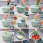 Multifunctional 9 in 1 Vegetable Grater, Slicer And Drainer