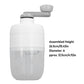 MHome 1L Hand Cranked Ice Crusher Manual Snow Cone Maker For Home & Outdoor