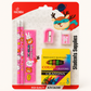 Kids Stationery & Crayon Gift Set – 5-Piece Combo (Pink or Blue)