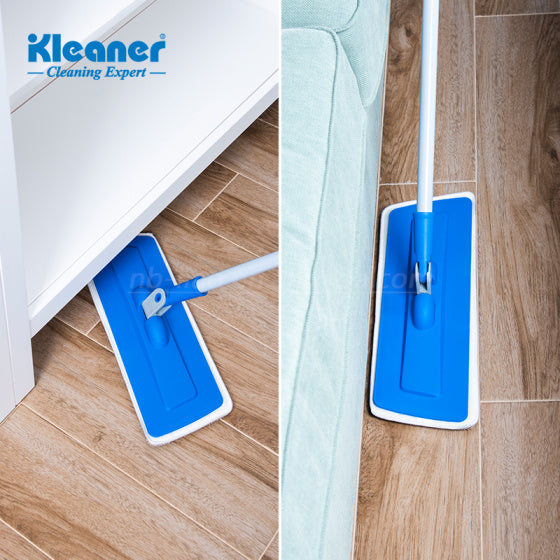 Kleaner Microfiber Flat Mop with Telescopic Handle