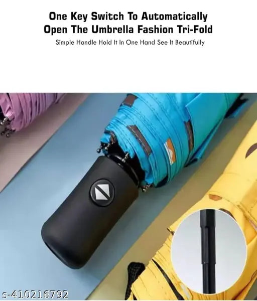 Trendy Printed Waterproof  Umbrella