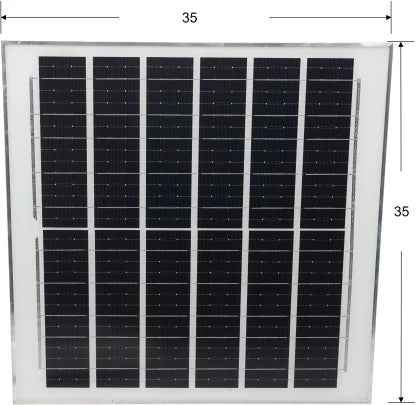 MHome Solar Ceiling Light – Indoor & Outdoor LED With Remote Control