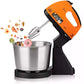 RAF R.6637 2-in-1 Electric Hand & Stand Mixer with Bowl – 250W, 7 Speed, Stainless Steel Attachments