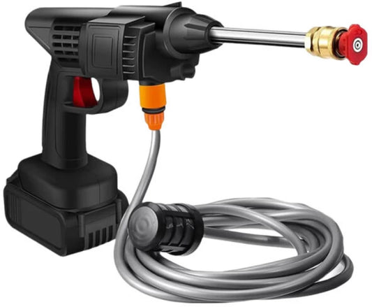 Cordless Portable High Pressure Water Spray Gun With 2 Batteries