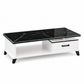 MFurn Modern White Coffee Table with Storage Drawer, 120cm