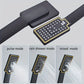 MHome Black & Gold Modern Shower System – 20.3 cm Rain Showerhead, Handheld & Tub Faucet