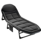 MFurn Comfy Deluxe Recliner Bed/Portable Lounger Chair With Padded Cushion-Various Colours