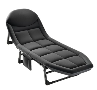 MFurn Comfy Deluxe Recliner Bed/Portable Lounger Chair With Padded Cushion-Various Colours