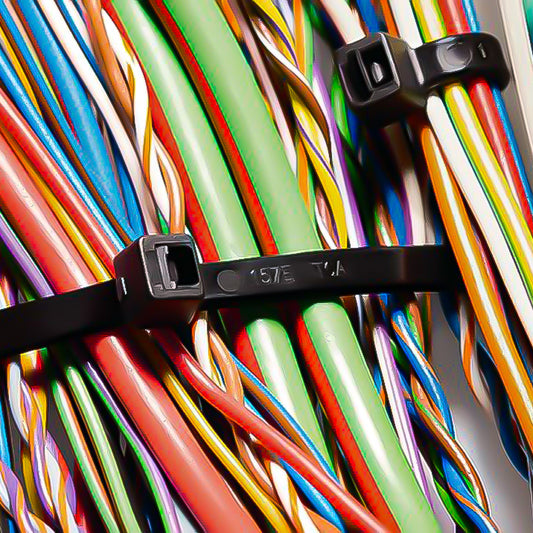 Cable Tie Inside Serrated (101.6mm x 2.5mm, Ø1.5–22.0mm) T18R