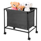 MHome VersaRack – Mobile Coat & Storage Stand With Hooks And Shelves