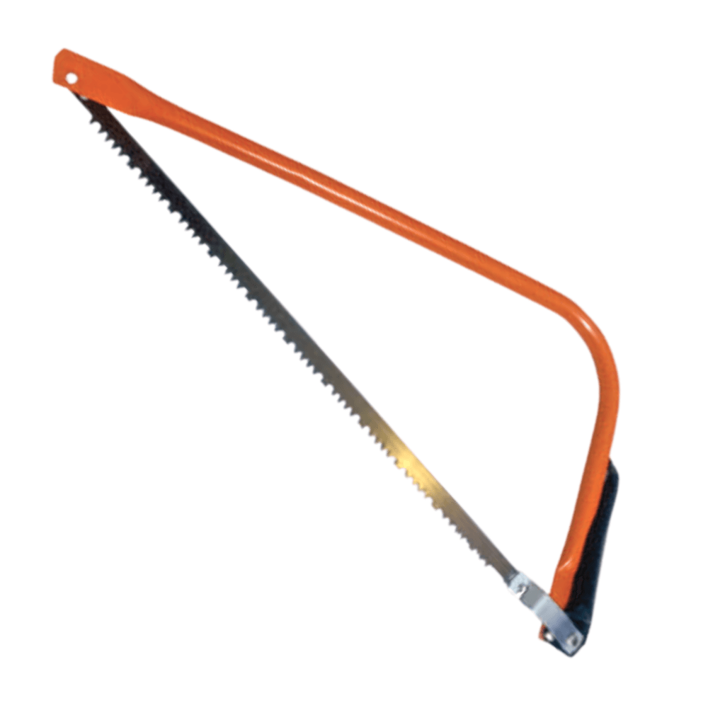 Bow Saw 21" Steel Blade w/ Guard Tubular Steel Handles