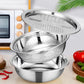 Multifunctional Stainless Steel Bowl Set 26cm