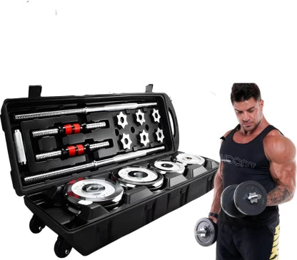 Pro-Sportz 50kg Barbell & Dumbbell Set