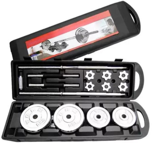 Pro-Sportz 50kg Barbell & Dumbbell Set