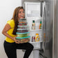Food Storage Container Set with Secure Fit Lids 7pcs