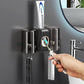 Toothpaste Dispenser & Brush Holder,