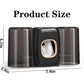 Toothpaste Dispenser & Brush Holder,