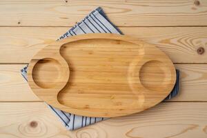 Bamboo 3 Section Platter