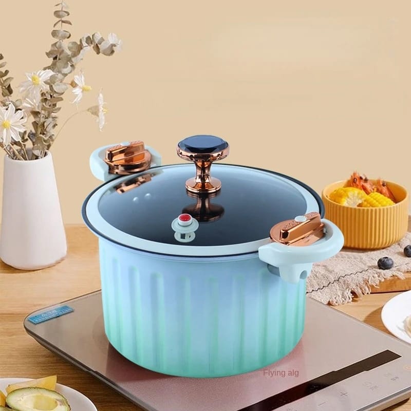 Non Stick Cooking Pots Large Capacity Boiling Pot Soup Meat Pot Kitchen