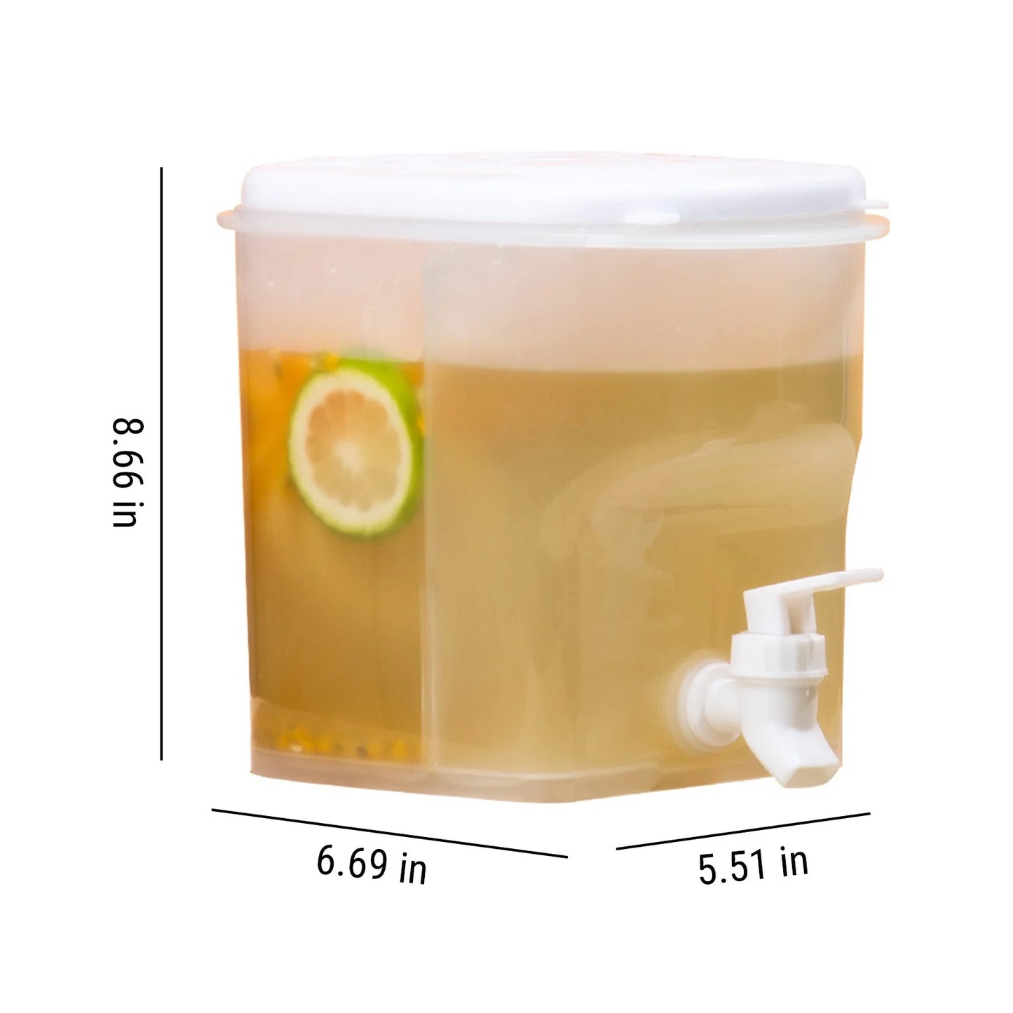 Fridge Water Pitcher Iced Drinking Water Pot 3000ml