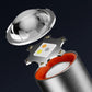 Hanging COB LED Aluminum Alloy Flashlight, 7 Bright Light Modes, Zoom In/Out, Aluminum