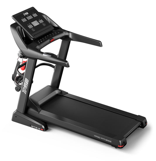 GTS5 Motorized Folding Home Treadmill with Massager 15.6” TFT Touchscreen