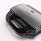 ENZO 2 in 1 Breakfast Sandwich Panini Waffles Electric Grill Non Stick Bread Maker Household Smokeless Stainless Steel BBQ Grill