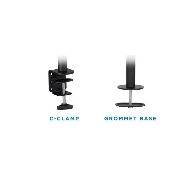 15-33″ Long Arm Table Clamp Monitor Stand
