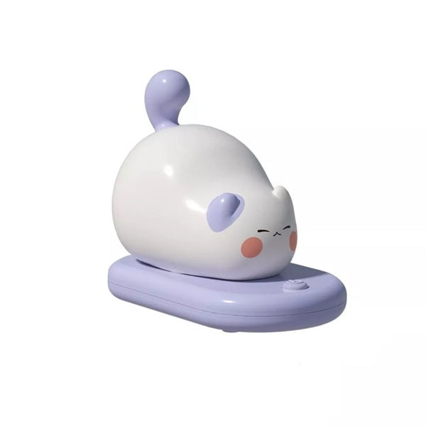 MHome Cat Paw LED Night Light – Touch Control Rechargeable Ambient Lamp