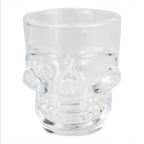 6Pcs Skull Face Beer Glass Mug with Handles