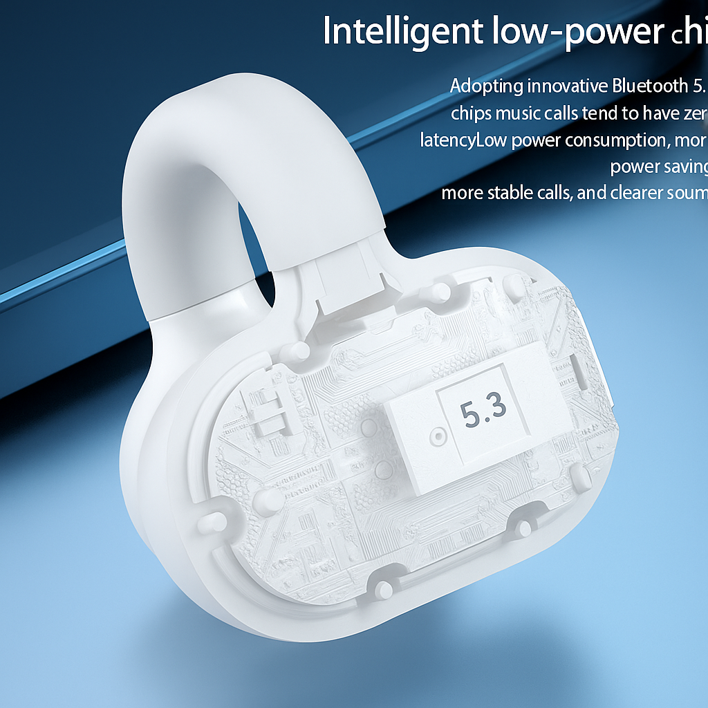 MTech Ear Hook Bluetooth Earphone – Wireless Mono Headset