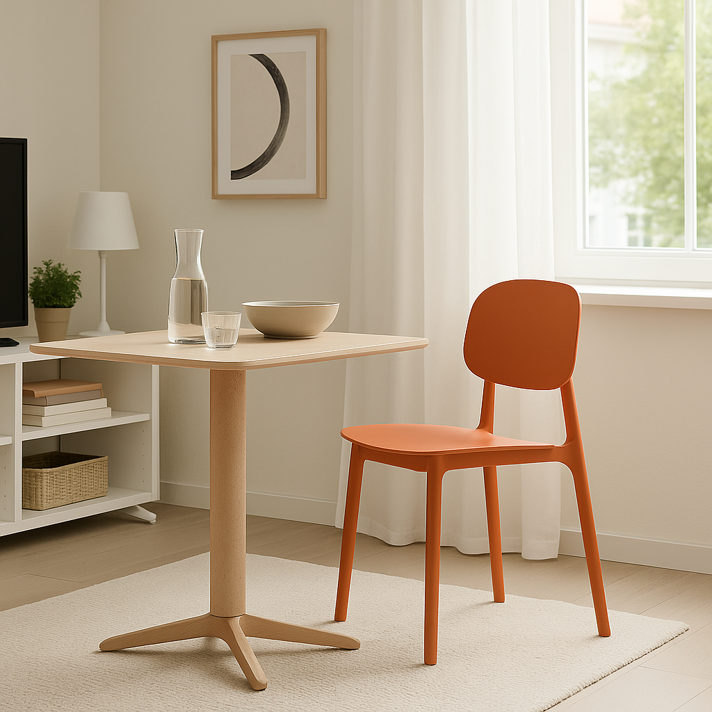 MFurn Modern Minimalist PP Dining Chair-Various Colours