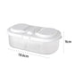 Food Storage Container  with 2-Compartment
